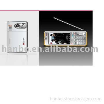 hr-tgc08 gsm and cdma  tv cell phone tri band long standby